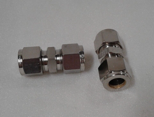 Lot of 19 Parker 8SC8-316 1/2" A-Lok Stainless Steel Union Tube Fitting - New - Picture 4 of 7