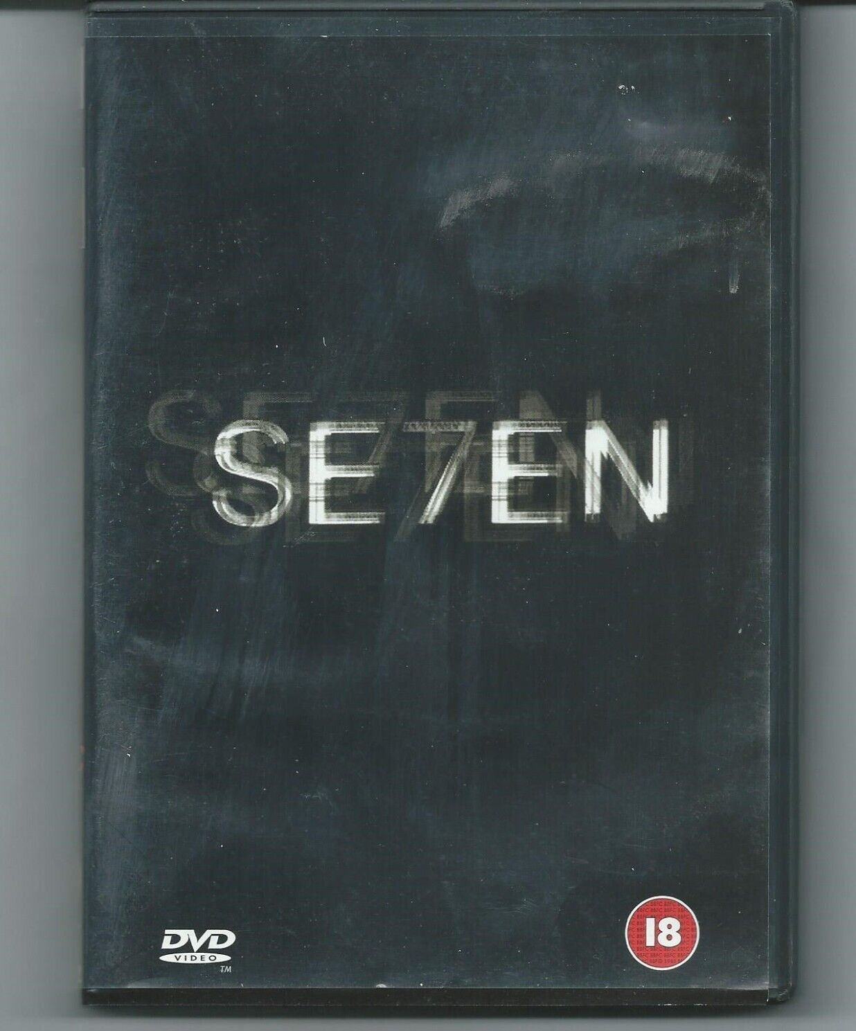 Seven DVD 1995 Film Rated 18 Crime Drama Mystery 122 Minutes Used