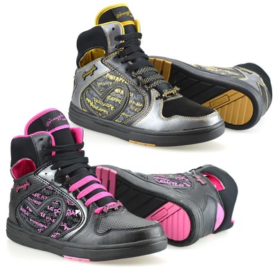 Señoras Para Mujer Gimnasio Deporte Baile Fitness Hi Top Trainers Botines  Zapatos Talla | eBay