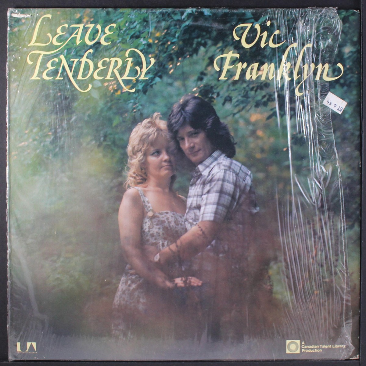 邦楽 NM Slip CD VIC FRANKLYN: leave tenderly UA 12
