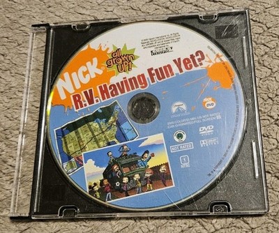 All Grown Up! R.V. Having Fun Yet? 2005 DVD Tested Plays