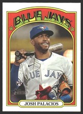Josh Palacios #589 2021 Topps Heritage Toronto Blue JaysRC Rookie