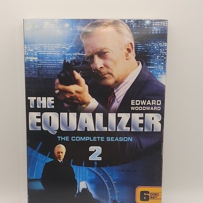 NBCUniversal The Equalizer Season 2 DVD 6-Disc Edward Woodward NTSC NR
