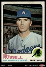 1973 Topps #108 Bill Russell Dodgers 4 - VG/EX