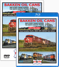Bakken Oil Cans and Other Trains Across the North Dakota Prairie - VOLUME 2