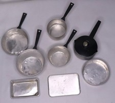Vintage Aluminum Kitchen Play Set Pots Pans