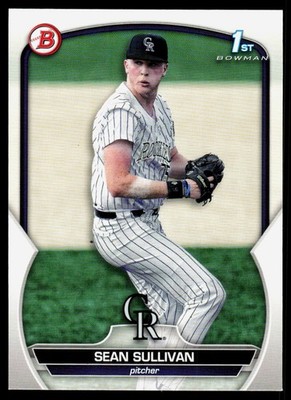 2023 Bowman Draft #BD-88 Sean Sullivan