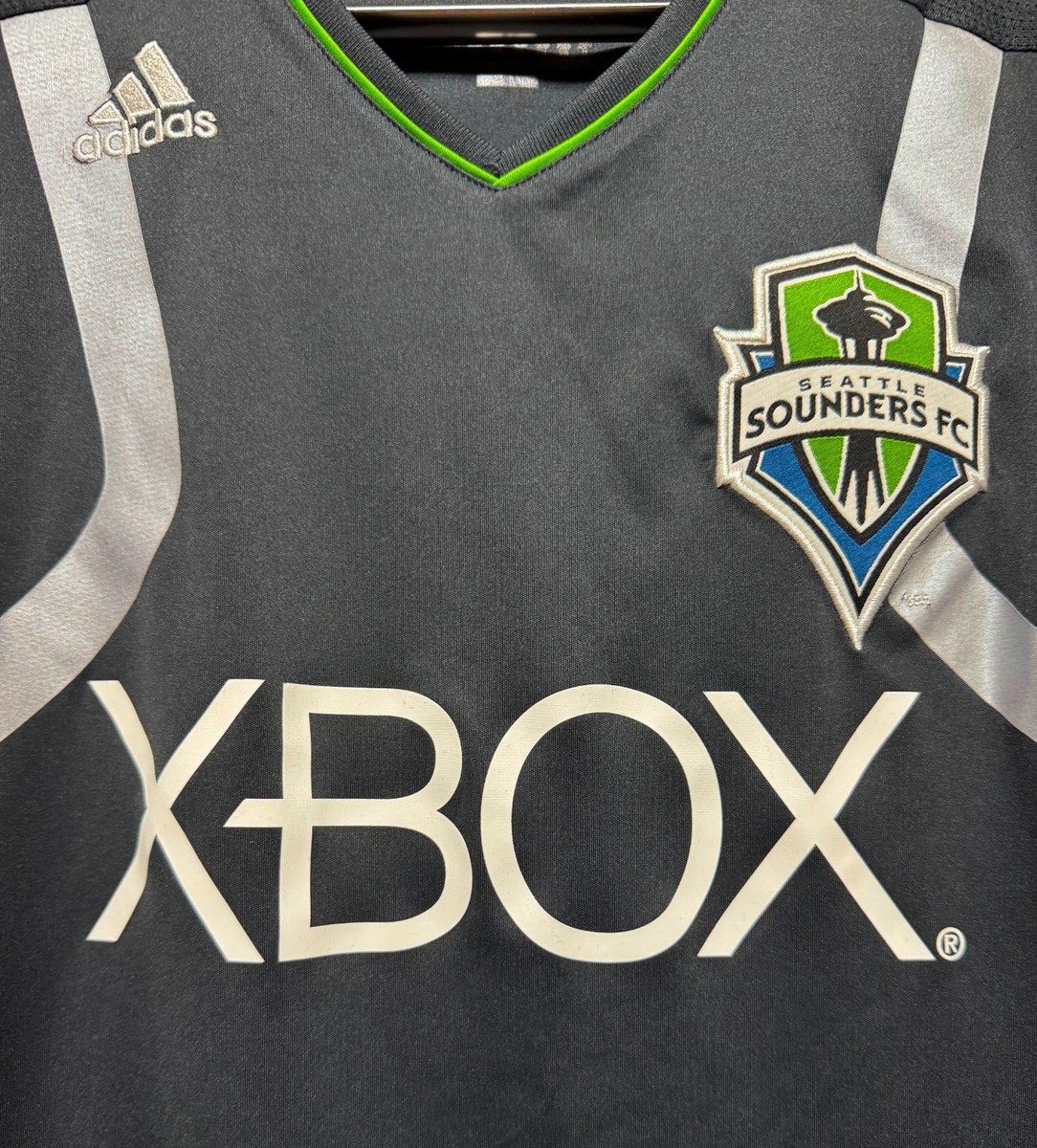 SEATTLE SOUNDERS FC 2011/2012 AWAY PLAYER ISSUE SHIRT JERSEY MLS