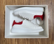 Sneakers Alexander McQueen oversize uomo rosso bianco - taglia 38,5 - 6US