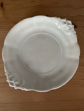 Antike Schale von Opaque de Sarreguemines, weiß