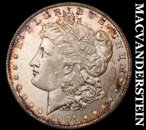 1901-O Silver Morgan Dollar - Choice Gem Brilliant Unc+++  Lustrous  #i7093