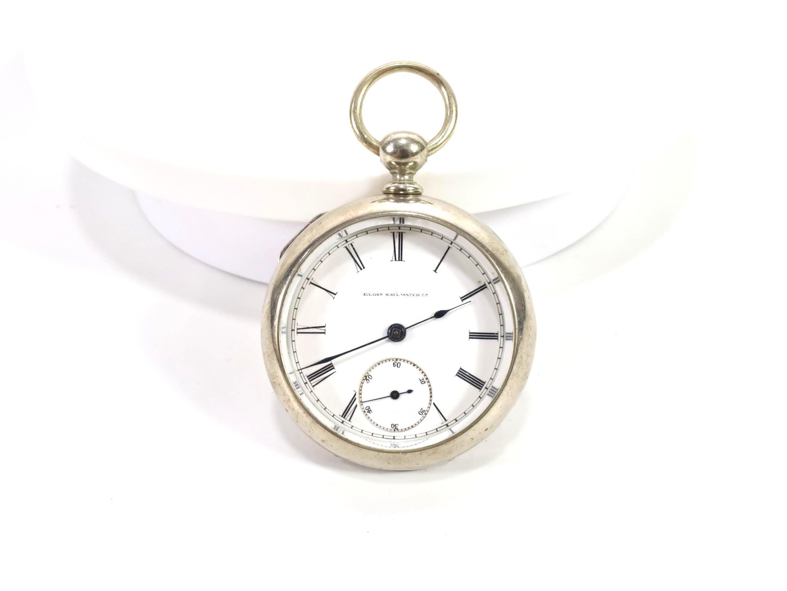 Elgin National Pocket Watch 1886 | Key Wind Key Set Hunter Case | 11 Jewel
