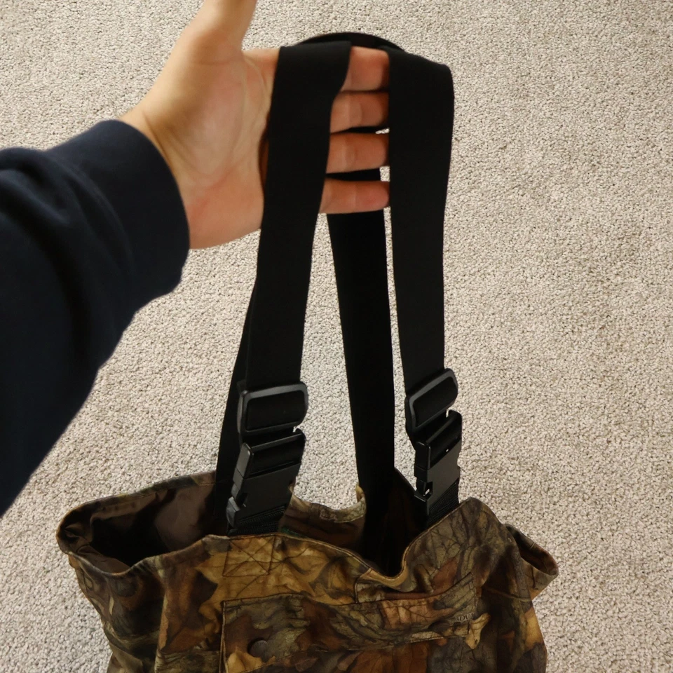 Mono Cabelas Para Hombres L Camuflaje Ventaja Impermeable Babero Caza Pesca Trabajo Pantalones Foto 3 de 4