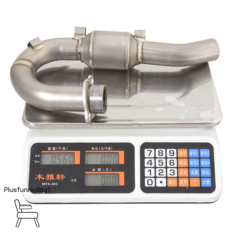 Tubo de enlace de cabezal de escape de aleación de titanio para Yamaha WR450F 07-15 YZ450F 2007-2009 Foto 2 de 4