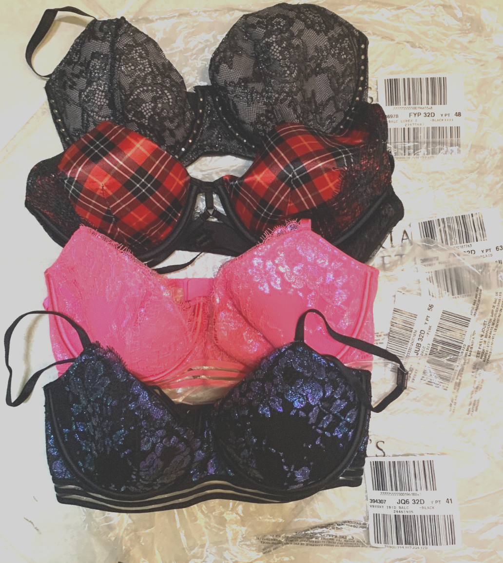 ととととん NEW Wholesale Set Victoria Secret Bra Bundle Set Very Sexy Strappy