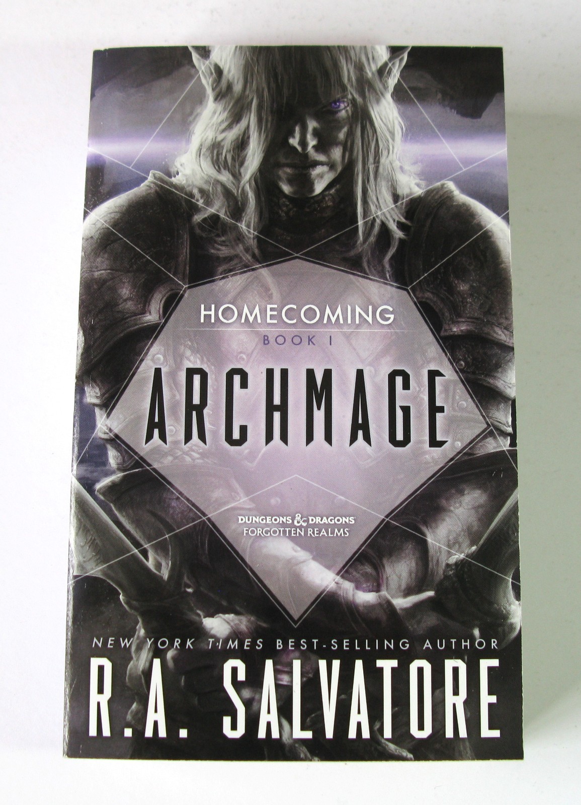 ARCHMAGE  R. A. SALVATORE D&D FORGOTTEN REALMS DRIZZT DO`URDEN NEW PB