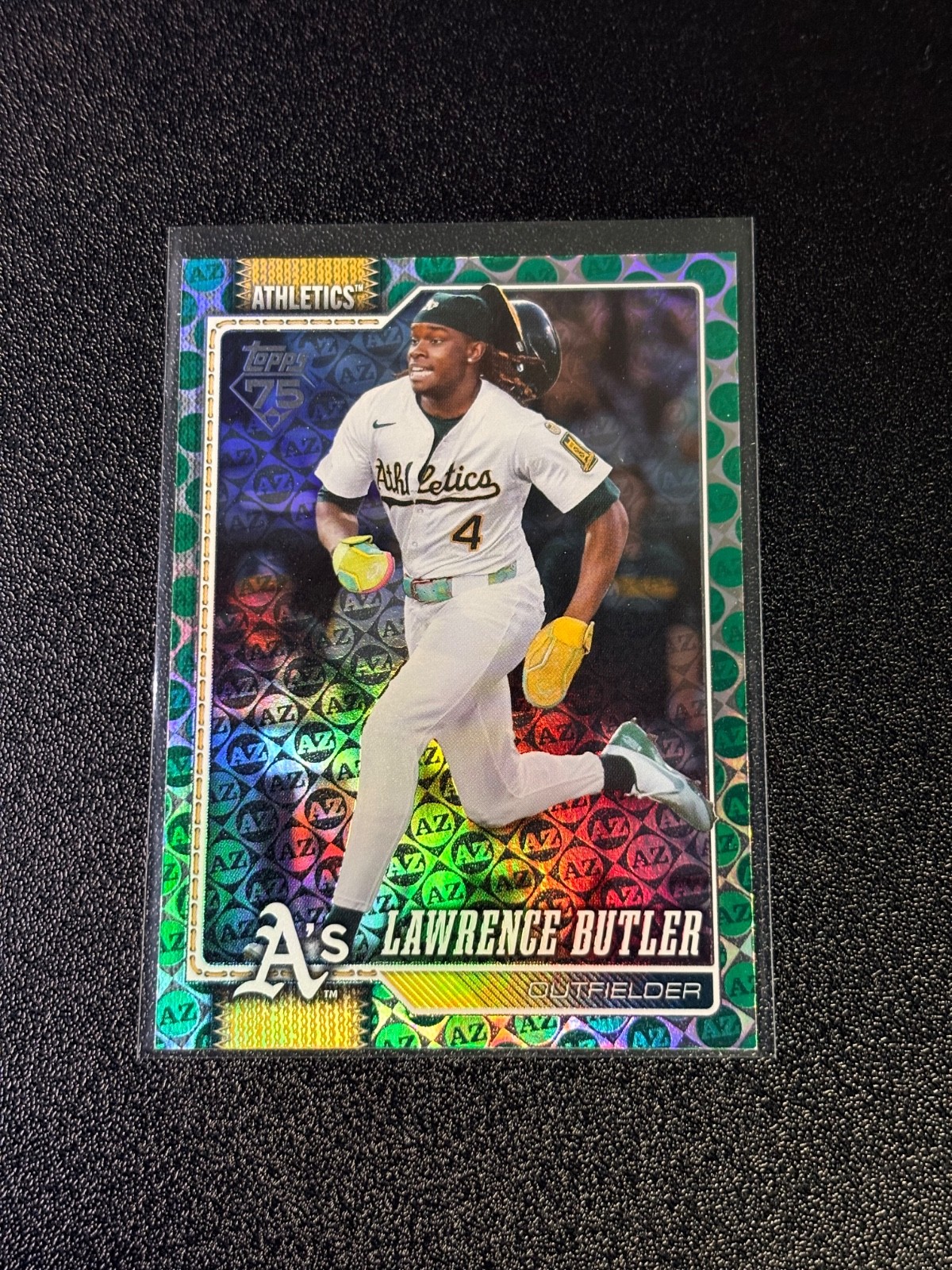2026 Topps Series 1 Lawrence Butler Spring Training Parallel /99 A's