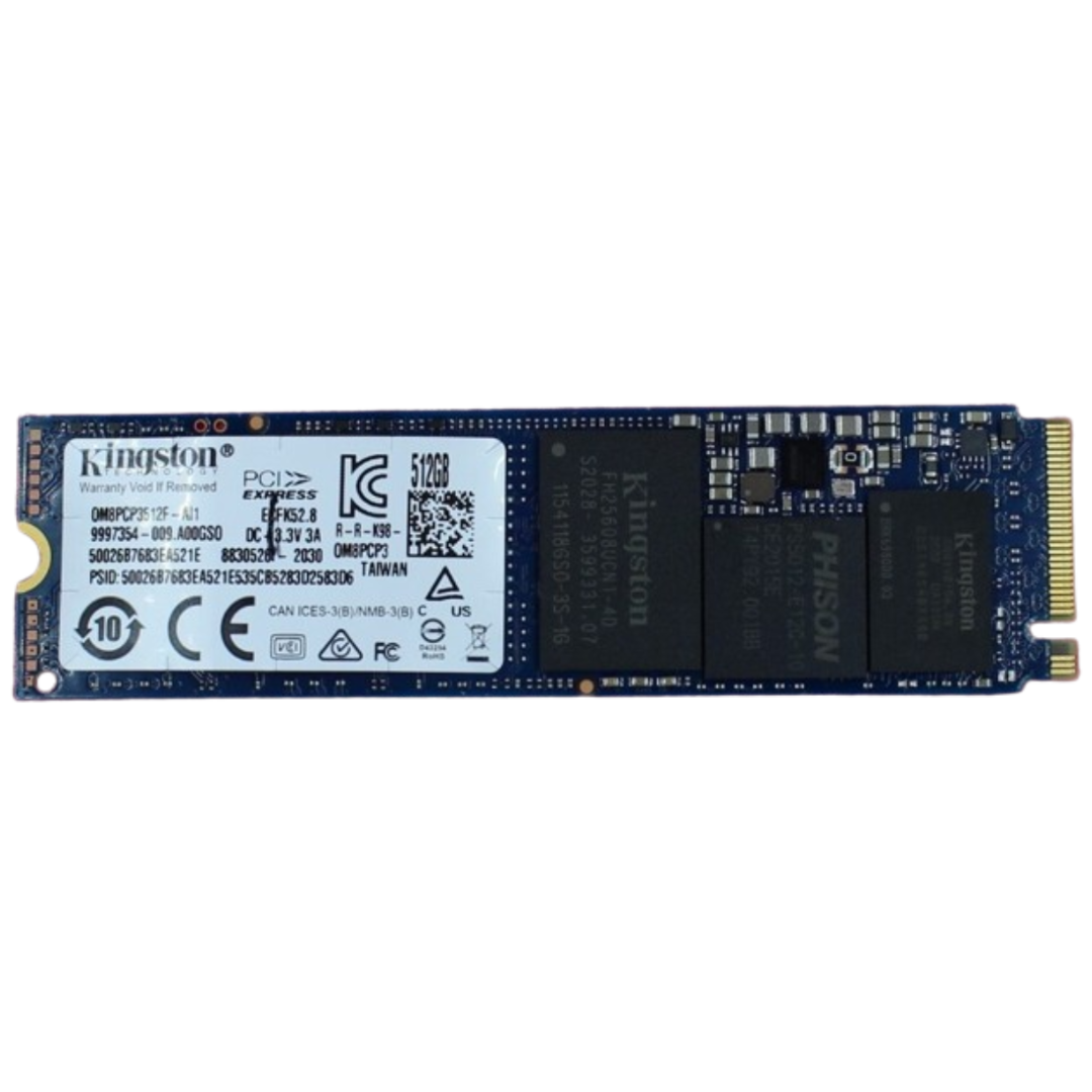 内蔵型SSD Kingston OM8PCP3512F-AA 512GB SSD Kingston OM8PCP3512F-AI 512GB NVMe M.2 2280 SSD Laptop Solid State