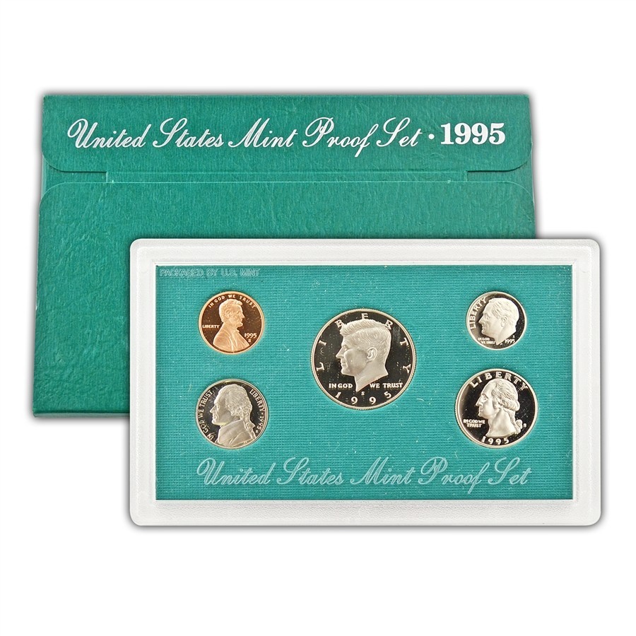 1995 U. S. Mint Proof Set with Box *JE