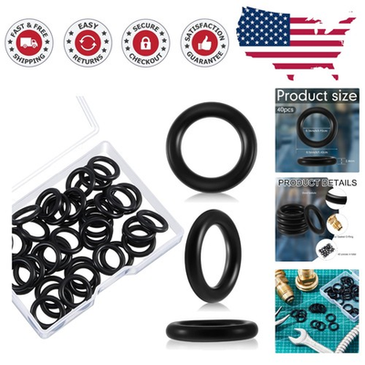 #ad 40 Piece Propane O Ring Set for Pressure Washers Reliable Gas Leakage Seal $8.99