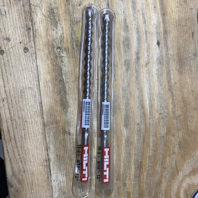 *New* HILTI TE-C + 9/16-12  SDS Plus 9/16'' x 12'' Hammer Drill Bit 224245p2