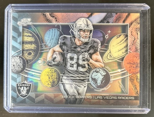 2025 Topps Cosmic Chrome Brock Bowers Base (RAW)