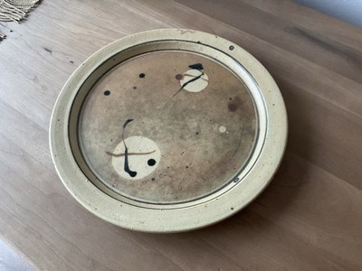 Studio Pottery Schale signiert Donald Murray Vancouver 1981 Steinzeug MidCentury