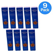 Hawaiian Tropic Weightless Hydration Face Sunscreen Mist SPF 30 2.1oz 9 Pack
