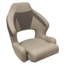 Wise BM3338-1749 Premier Series Pontoon XL Bucket Seat with Flip Up Bolster,