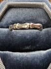 925 Silver Bamboo Ring (Vintage)