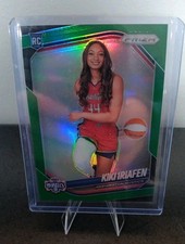 2025 Prizm KIKI IRIAFEN #149 Rookie RC GREEN Refractor Prizm