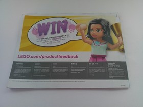 Lego Friends 41324  Instruction Manual 2017 Resort Ski Lift