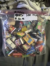 Mini Brands Lot Miscellaneous Mini Brand Toys with Over 100 Pieces