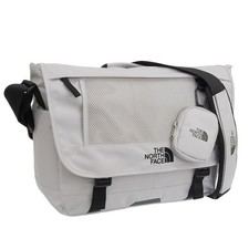 THE NORTH FACE Men's and Women's Shoulder Bag White Sand Super Messenger Bag