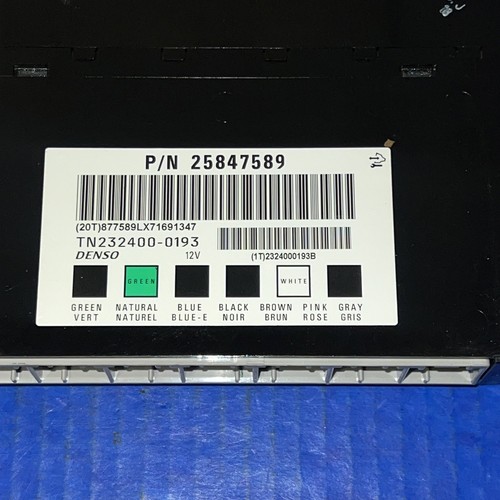 25847589 GM Body Control Module Programmed To Your VIN BCM - Picture 2 of 2