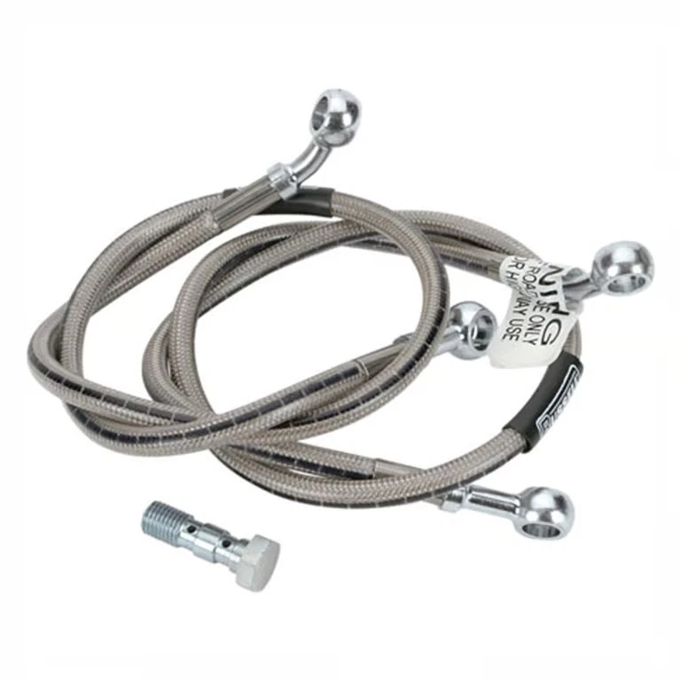 Kawasaki Front Brake Line Kit 95-03 Zx750 Zx-7 Two-Line Racer by Russell R08317 - Image 2 of 4