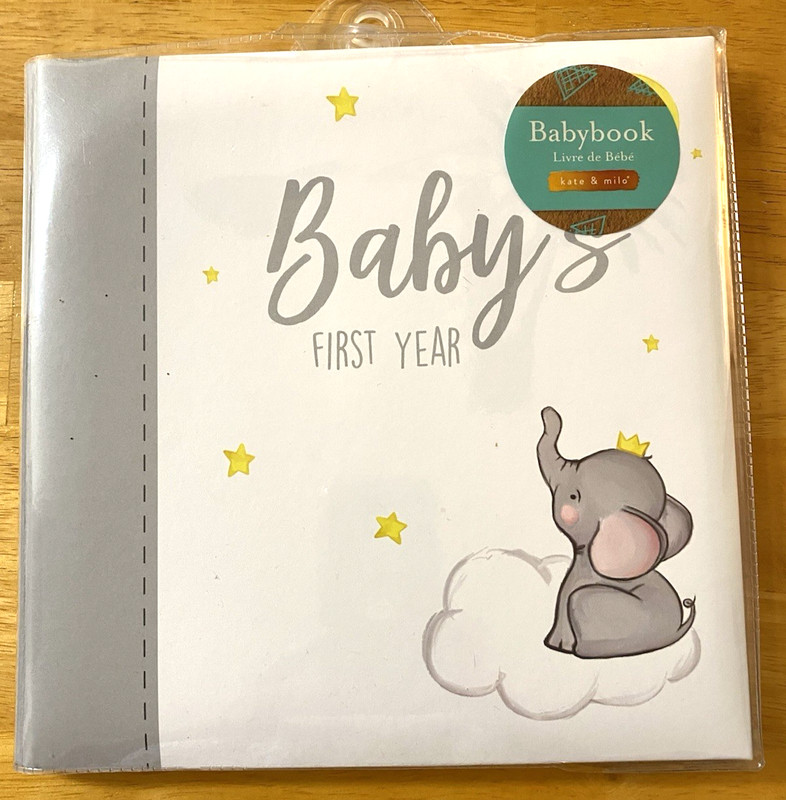 Kate & Milo Babys Memory Book First Year to Age 5 New