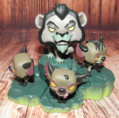 Funko Pop! Moments: Disney Lion King Villains Assemble: Scar with Hyenas loose