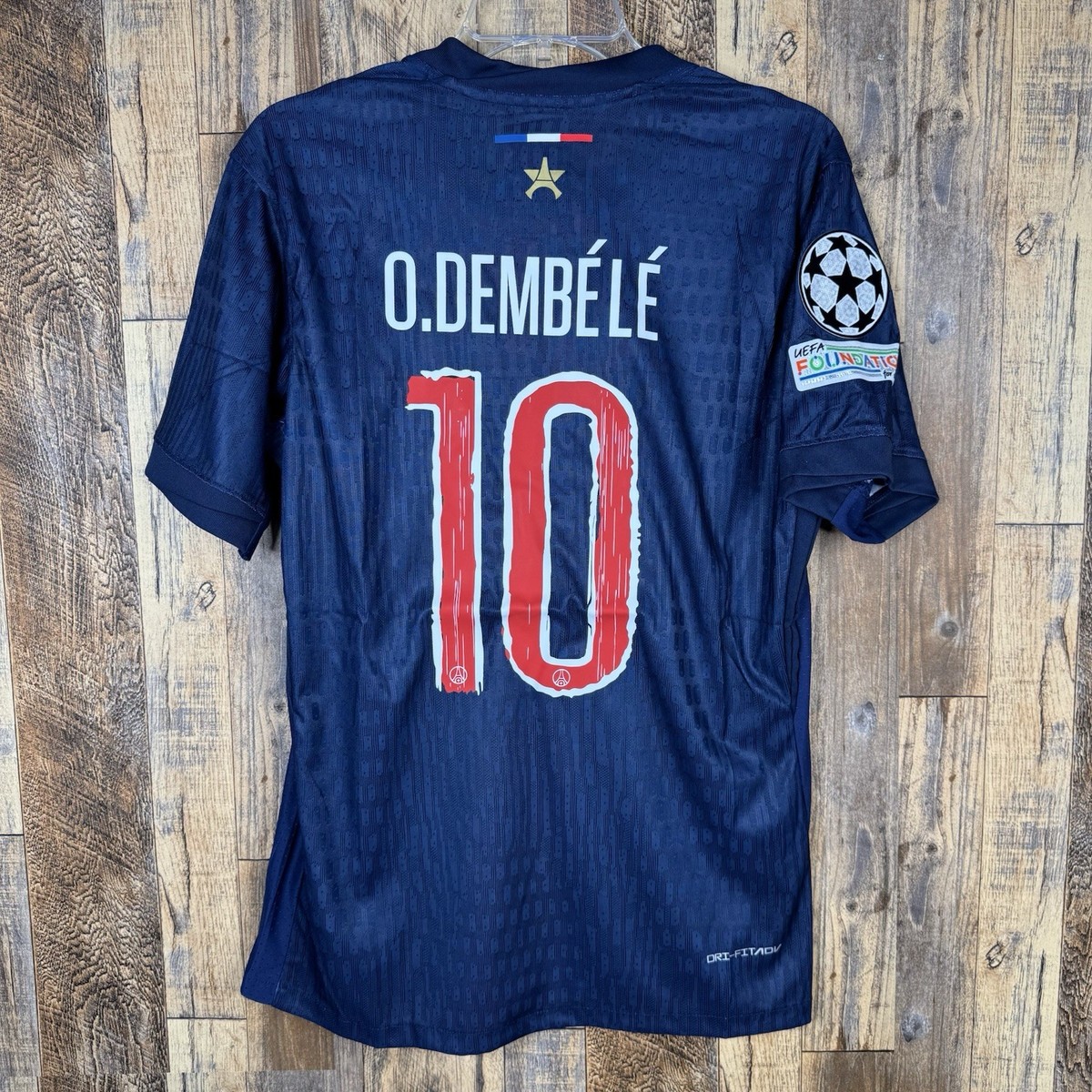 24-25 PSG PARIS O.DEMBÉLÉ ユニフォーム10番S Paris Saint-Germain 2024-25 Home Soccer Jersey O. DEMBELE