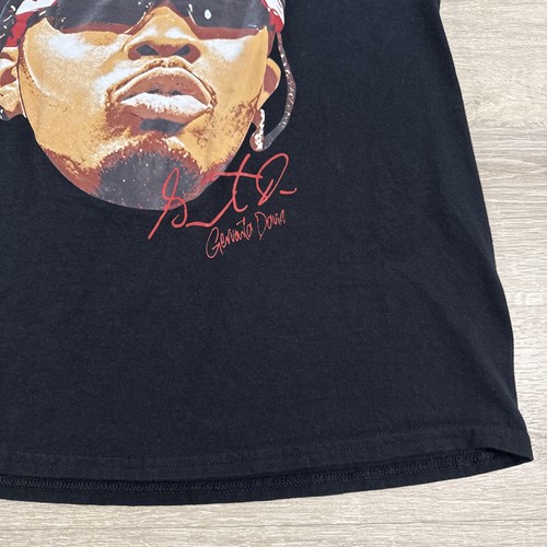 Camisa de boxeo Gervonta Davis negra de algodón pesado grande para hombre - Imagen 6 de 7