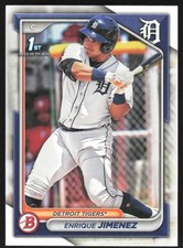 Enrique Jimenez 2024 Bowman: Prospects #BP-31 Detroit Tigers