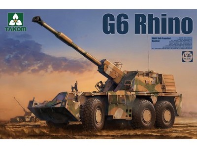 Takom - Denel G6 Rhino SANDF Self-Propelled Howitzer, 1/35, 2052