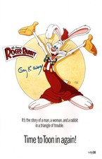 Gary K. Wolf signed 11x17 Poster Creator - Who Framed Roger Rabbit