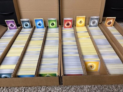 Pokemon Energy Cards Choose Type Fire Water Grass etc Lot of 25