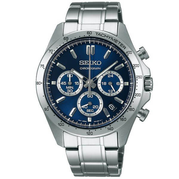 SEIKO SELECTION SBTR011 Chronograph Stainless Steel Quartz Watch 