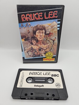 Bruce Lee Datasoft Us Gold BBC Computerspiel A24 ungetestet 
