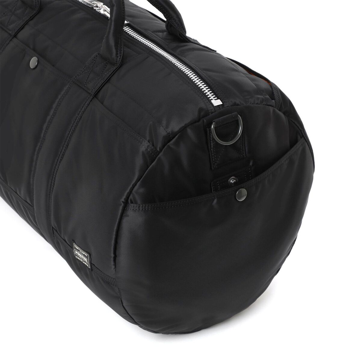 PORTER TANKER DRUM BAG L Black Duffel Handbag Shoulder Strap PORTER TANKER DRUM BAG L Black Duffel Handbag Shoulder Strap