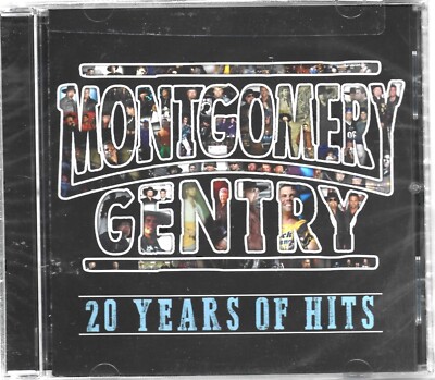 Montgomery Gentry 20 Years Of Hits CD 2018 Release  New Sealed