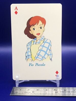 Fio Piccolo Porco Rosso Playing Card Animage 1992 Japanese Diamond