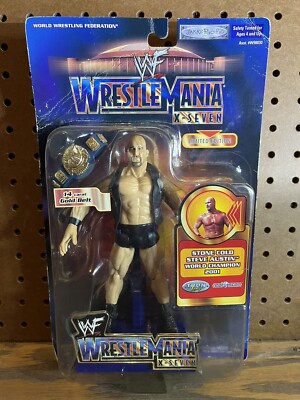 Stone Cold Steve Austin Jakks Pacific WrestleMania 17 X-Seven WWF